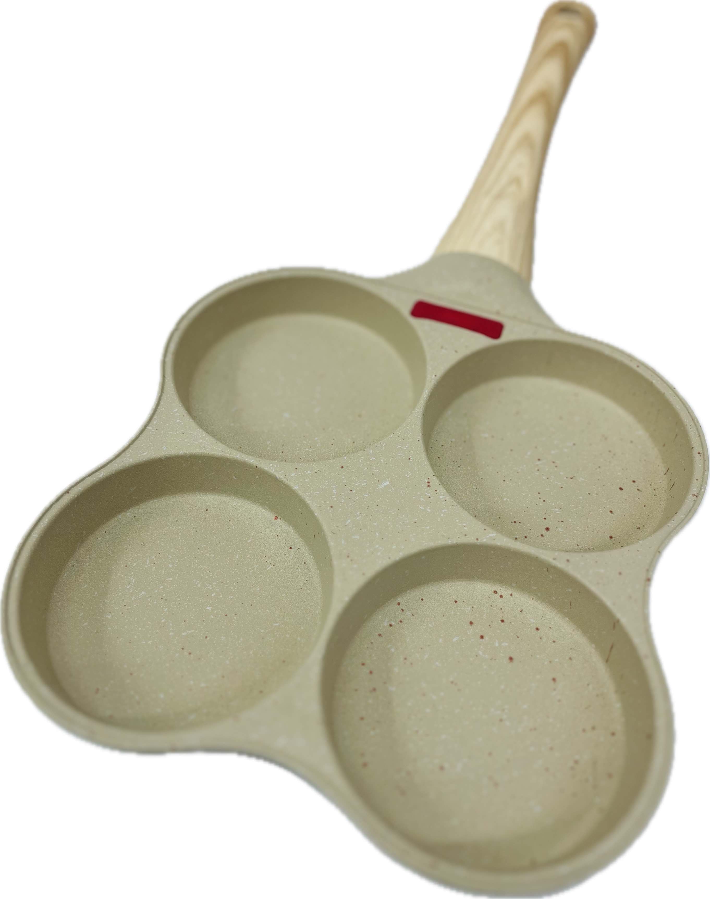 Breakfast Frying Pan Aluminum 4 Holes Secondary image