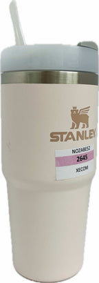 Stanley Quencher H2.0 FlowState Stainless Steel Vacuum Insulated Tumbler With Lid And Straw Rose Quartz 14oz