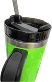 Stanley Quencher H2.0 FlowState Stainless Steel Vacuum Insulated Tumbler With Lid And Straw Neon Green 30oz