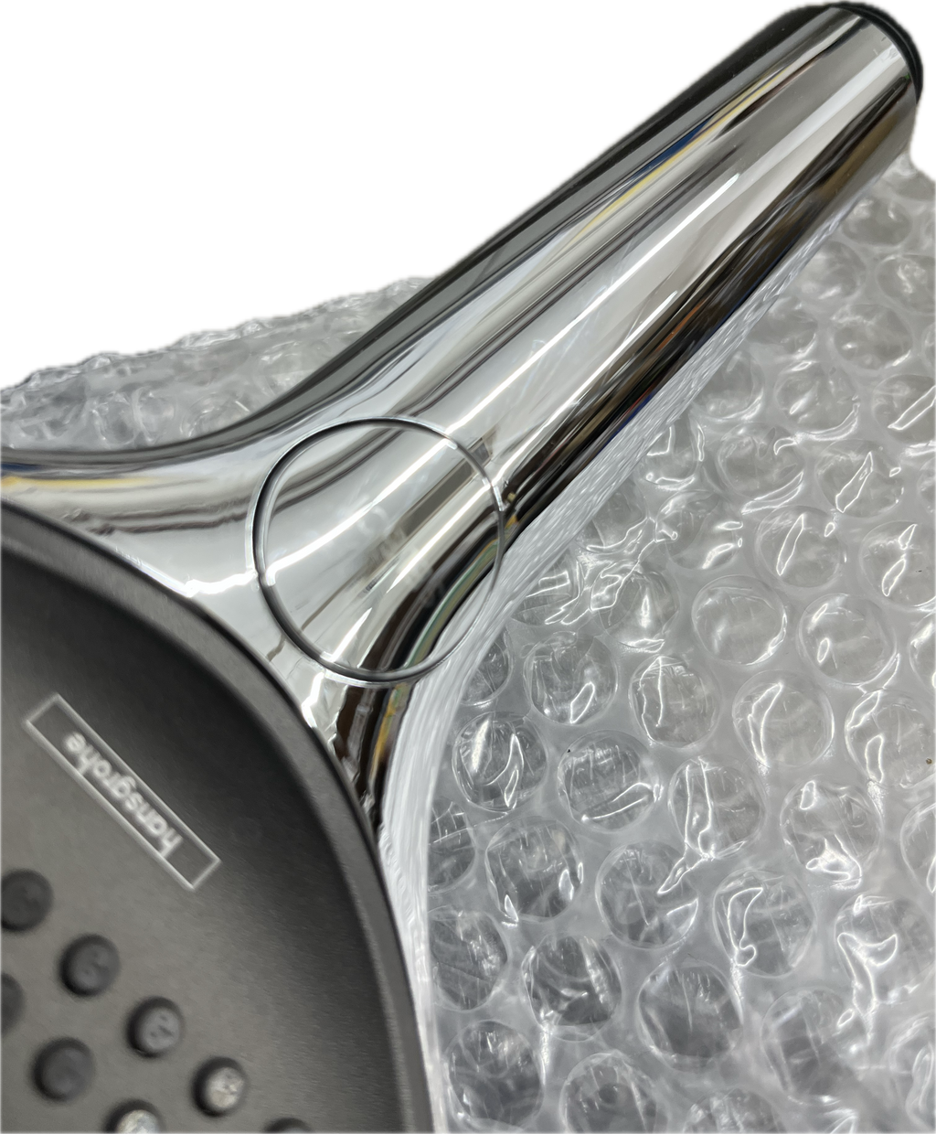 hansgrohe Rainfinity Rain 5inch Modern Handheld Shower Head 3Spray Chrome Size 1.75