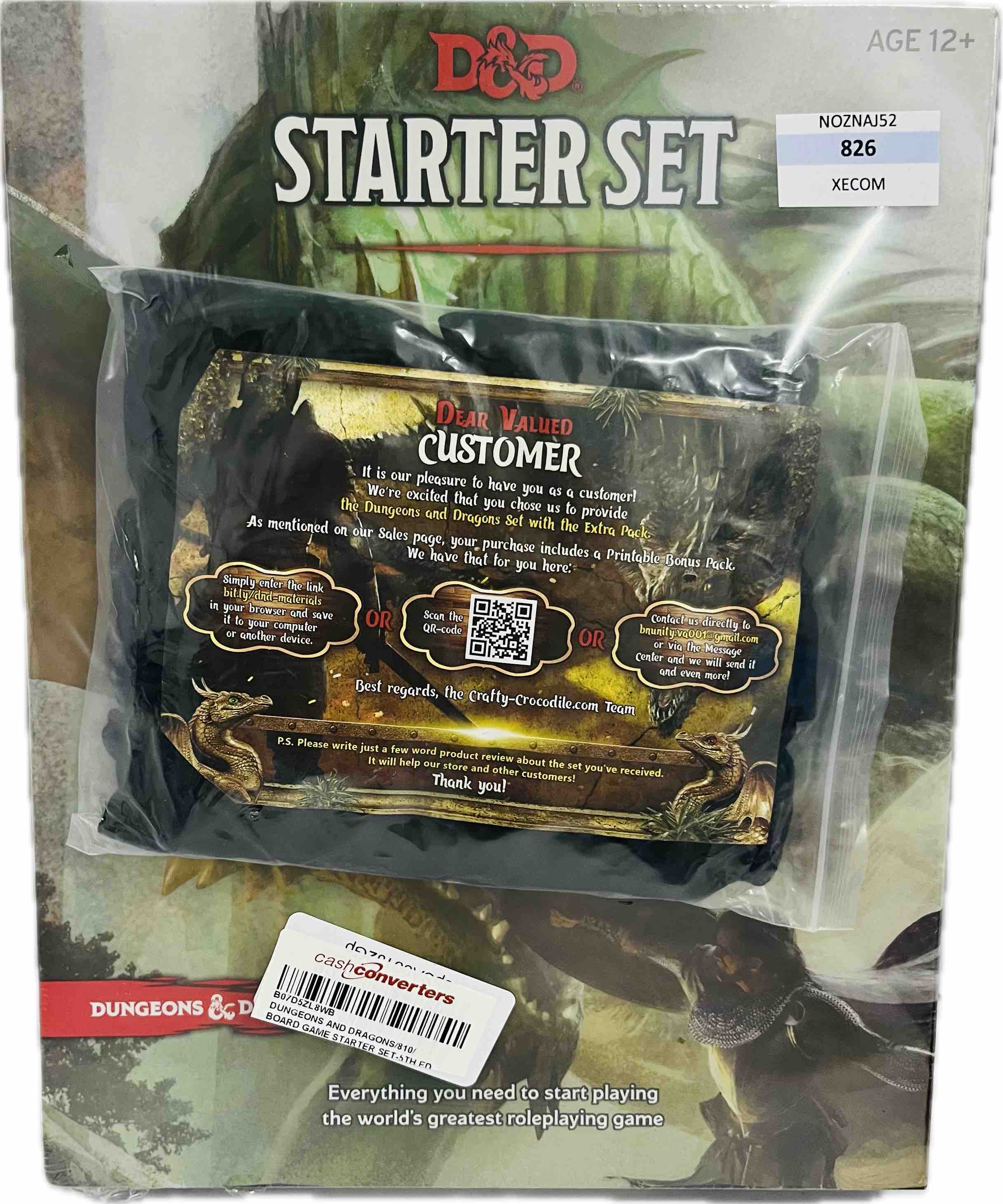 Dungeons And Dragons Starter Set Beginner Popular Pack Die Book Main image