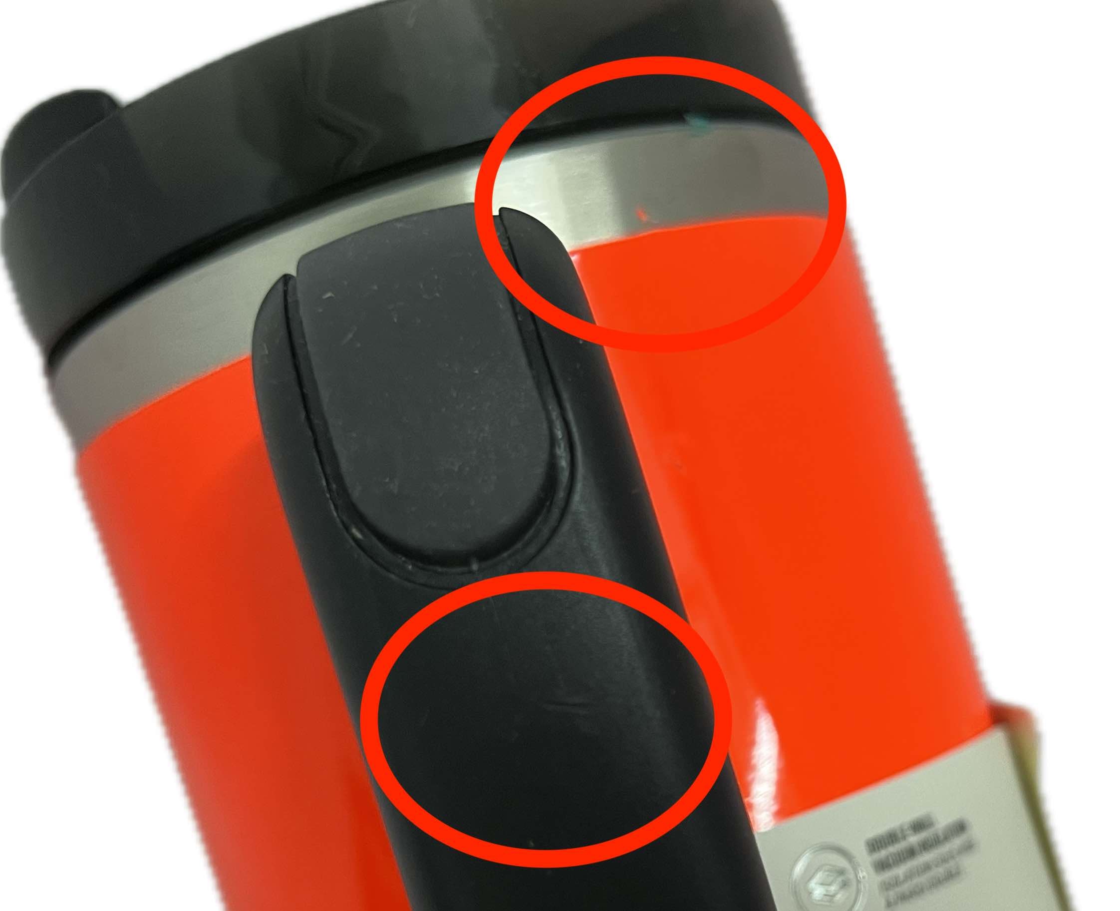 Stanley Quencher H2.0 FlowState Stainless Steel Vacuum Insulated Tumbler With Lid And Straw Neon Orange 40oz