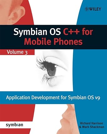 Symbian OS C++ for Mobile Phones: v. 3 Paperback Main image