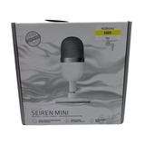 Razer Seiren Mini - USB Condenser Microphone for Streaming (Compact with Supercardioid Polar Pattern, Tiltable Stand, Integrated Shock Absorber) Mercury