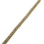 750 Yellow Gold Diamond Tennis Bracelet