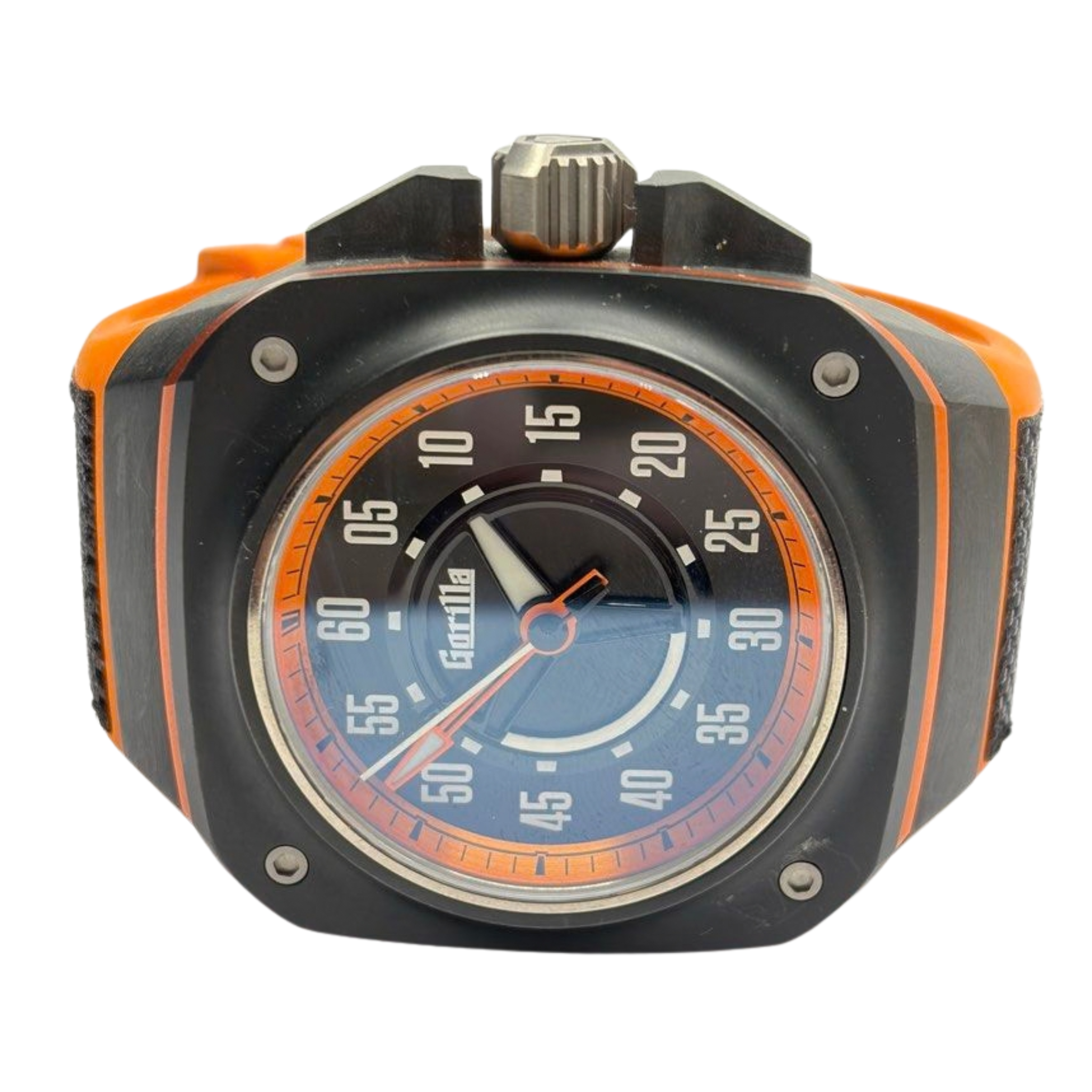 Gorilla FBY09.1 Fastback Hugger Orange 44mm Automatic Black Dial Watch Secondary image