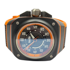 Gorilla FBY09.1 Fastback Hugger Orange 44mm Automatic Black Dial Watch