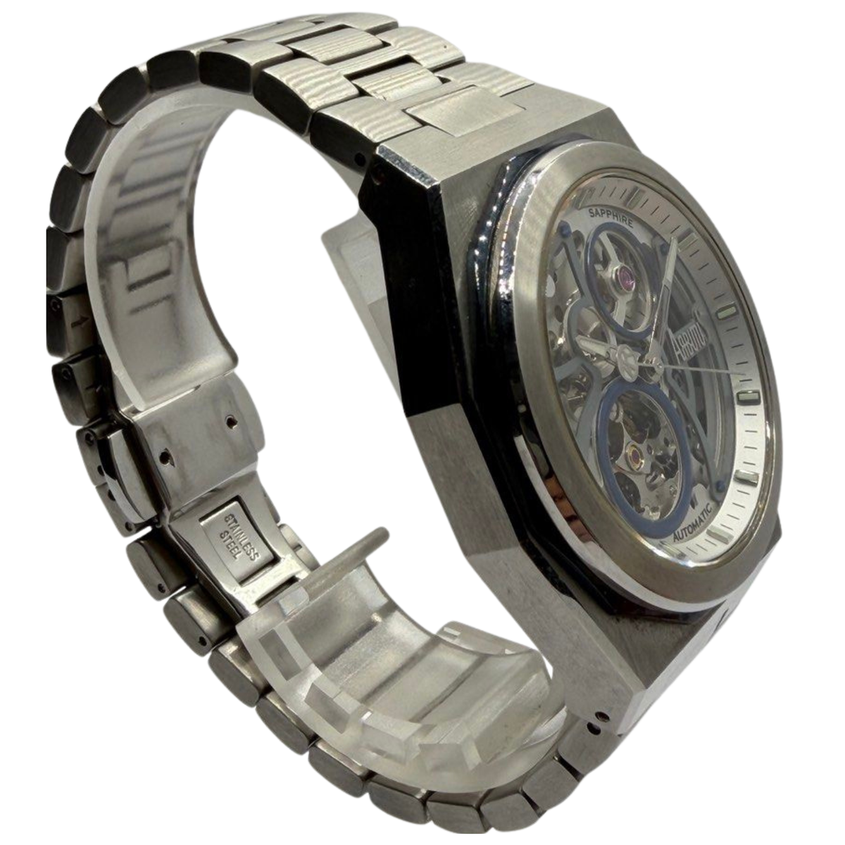 Arbutus Wall Street Icon AR2203 41mm Automatic Grey/Silver Dial Watch