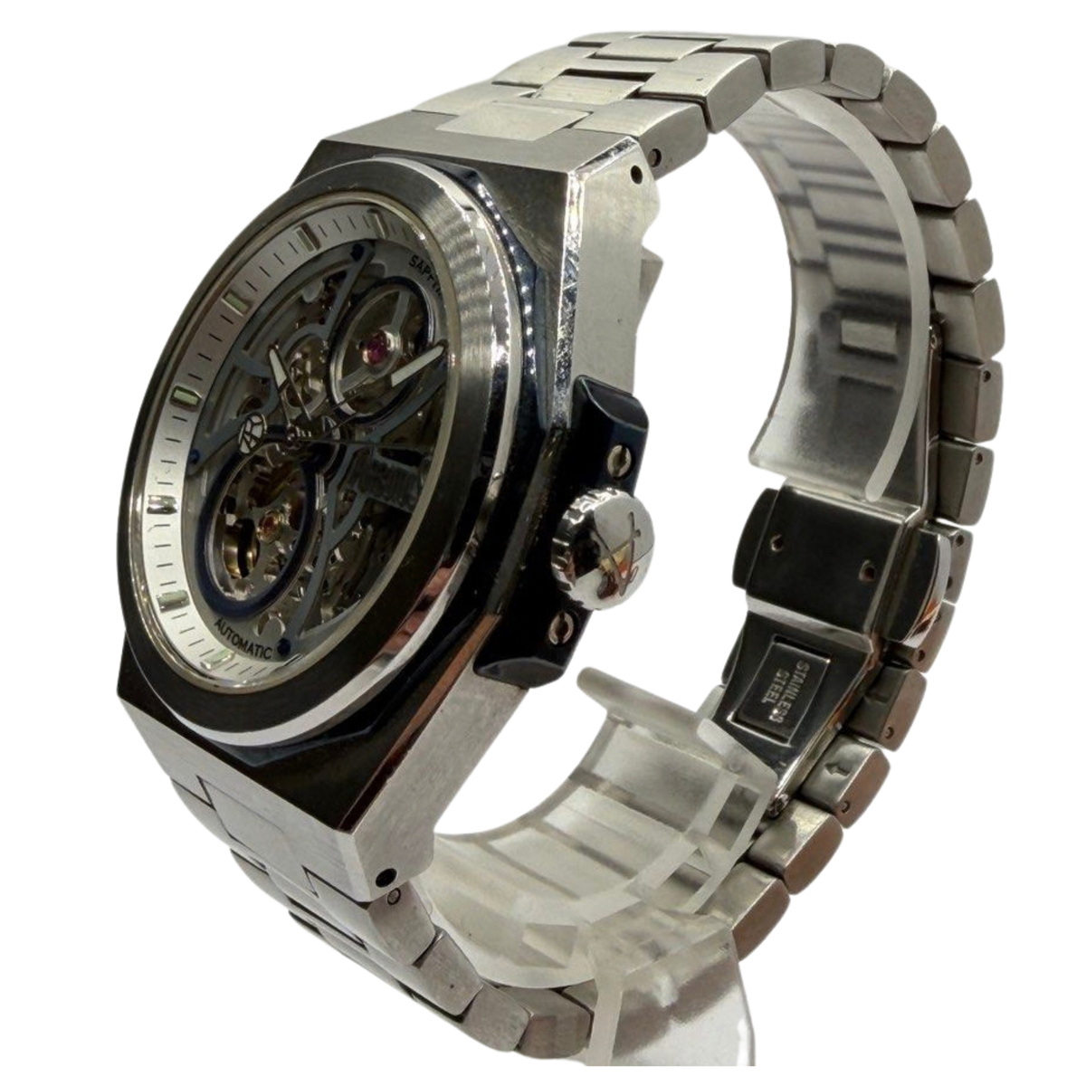 Arbutus Wall Street Icon AR2203 41mm Automatic Grey/Silver Dial Watch