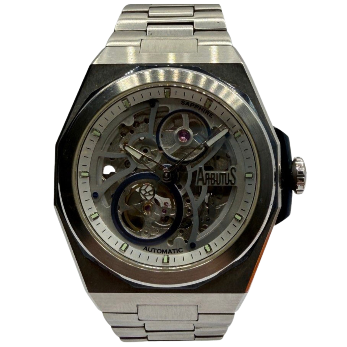 Arbutus Wall Street Icon AR2203 41mm Automatic Grey/Silver Dial Watch Main image