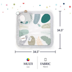 Ingenuity Sprout Spot Baby Milestone Tummy Time Activity Mat and Play Gym Unisex Ages 0+ Months
