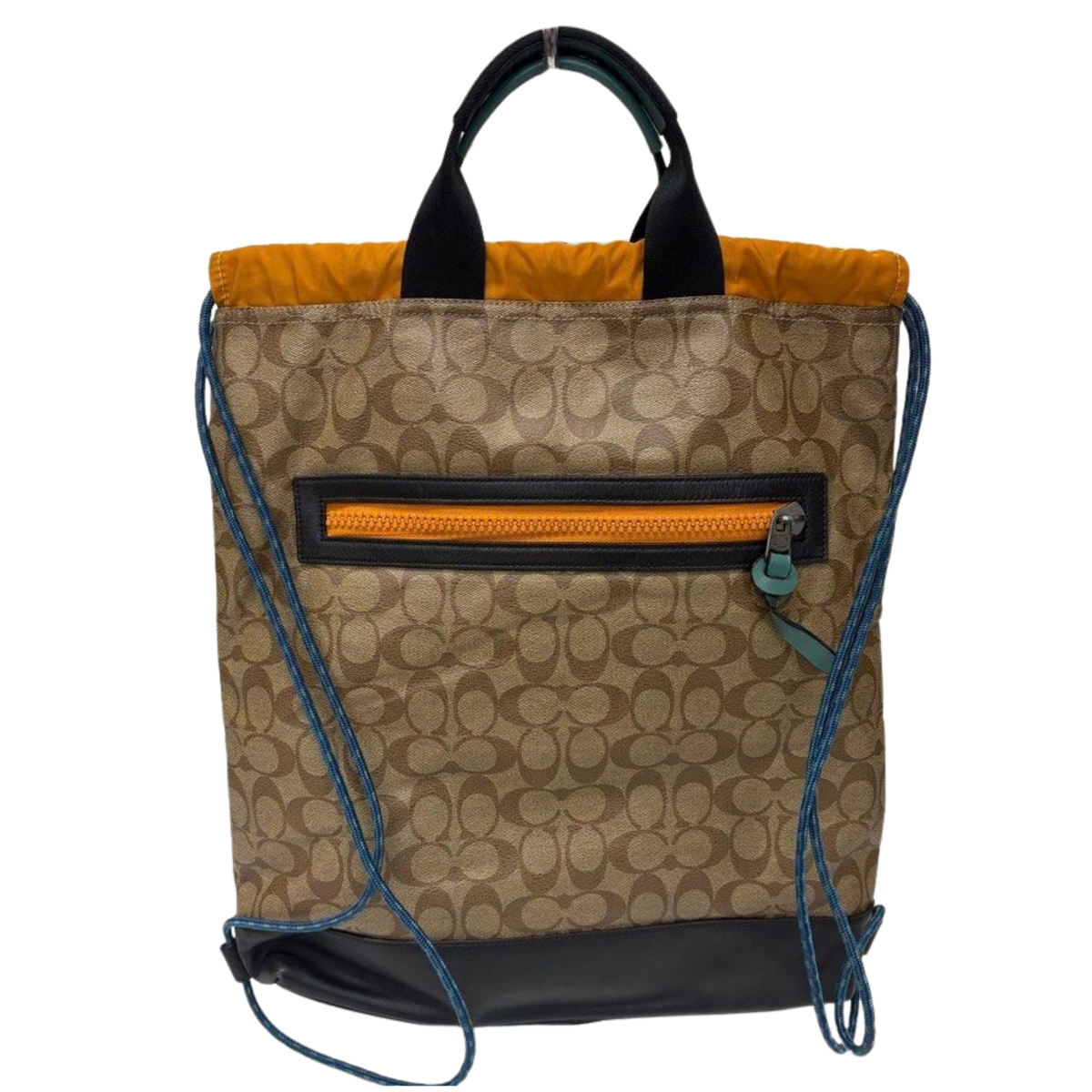 Coach Terrain Drawstring Backpack in Signature Canvas