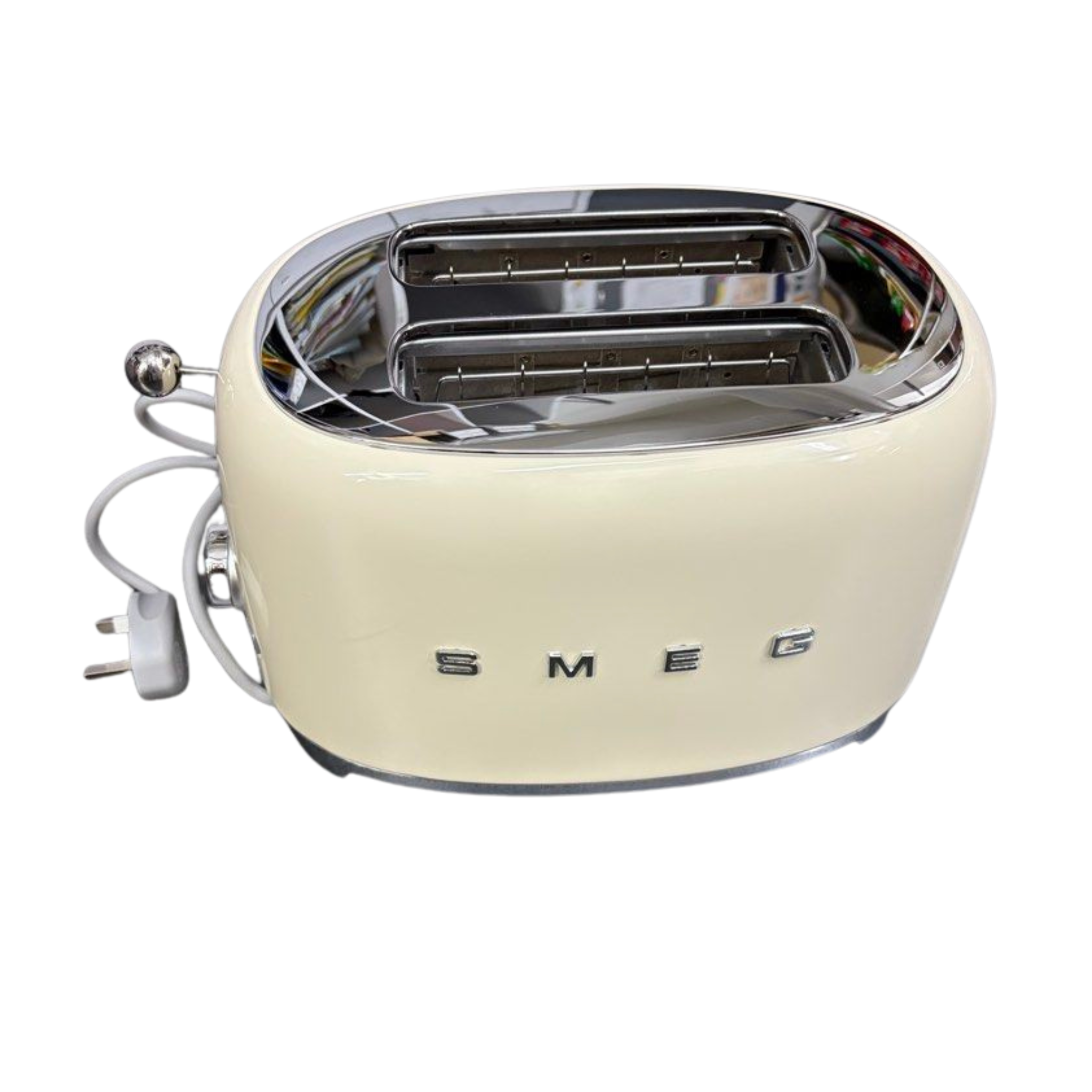 Smeg TSF01CRUK 2-Slice Toaster, Cream Secondary image