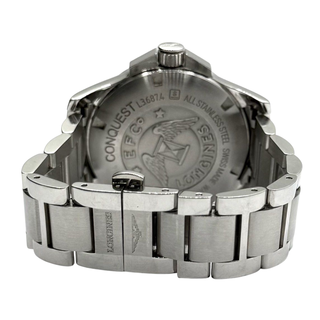 Longines Conquest Navy Watch-L36874 35mm