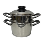 AMC Cooking Pot w Steamer-20cm