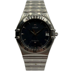 Omega Constellation 35mm Quartz Black Dial Watch