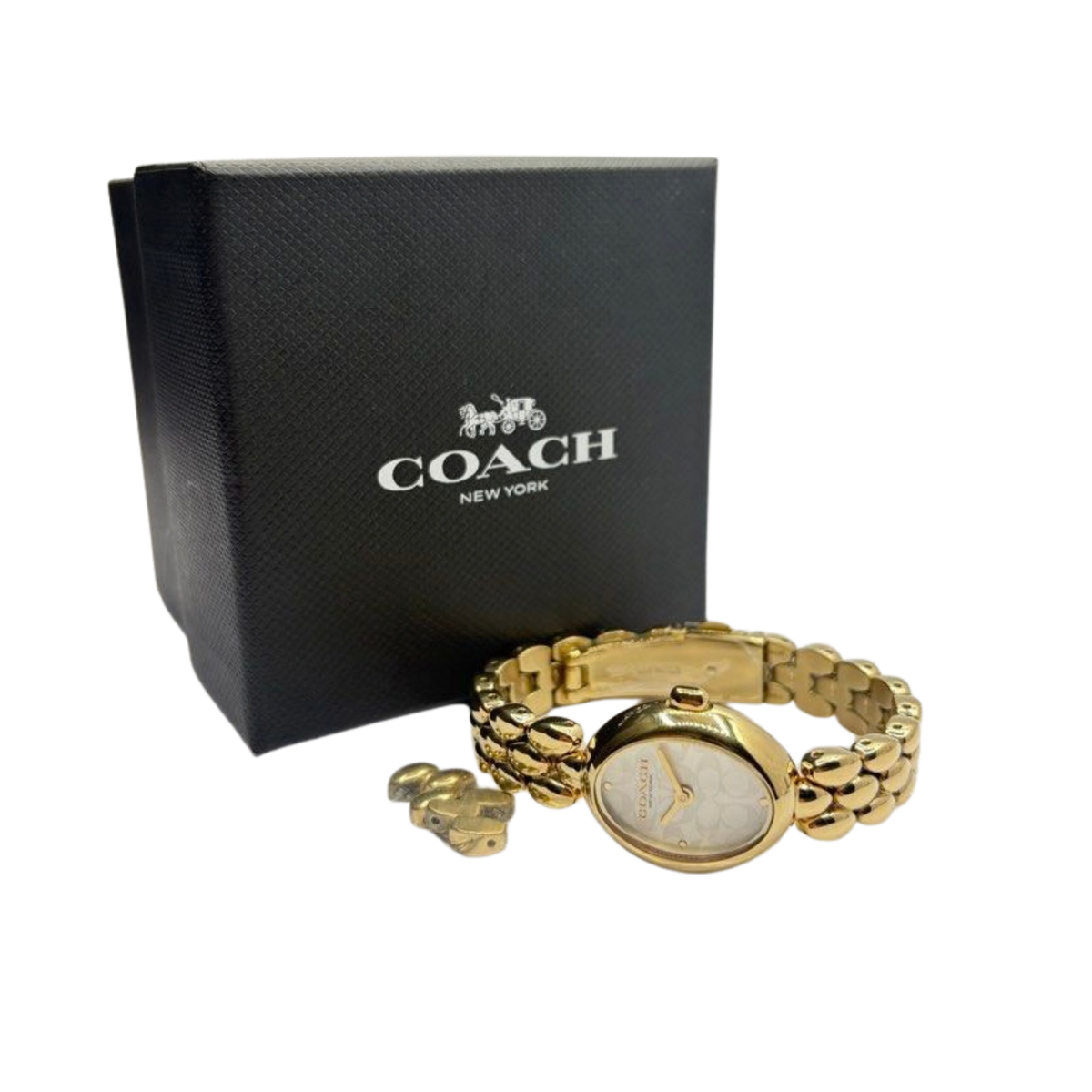 Coach Sammy 22mm Quartz White Dial Watch