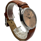 Fendi 210G 35mm Quartz Pink Dial Watch
