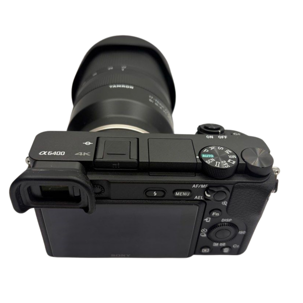 Sony A6400 24.2MP Mirrorless Camera with Tamron 17-70mm Di III VC RXD Lens