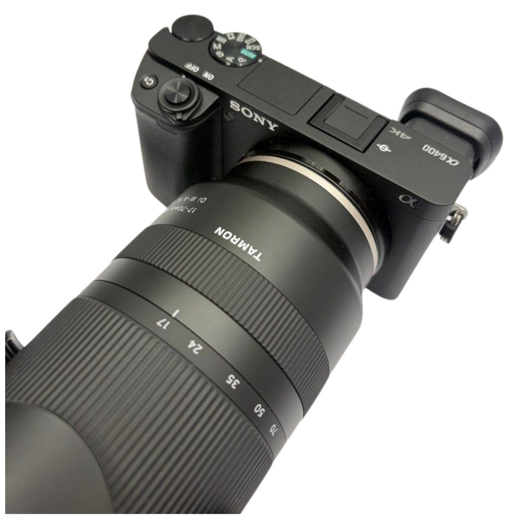 Sony A6400 24.2MP Mirrorless Camera with Tamron 17-70mm Di III VC RXD Lens