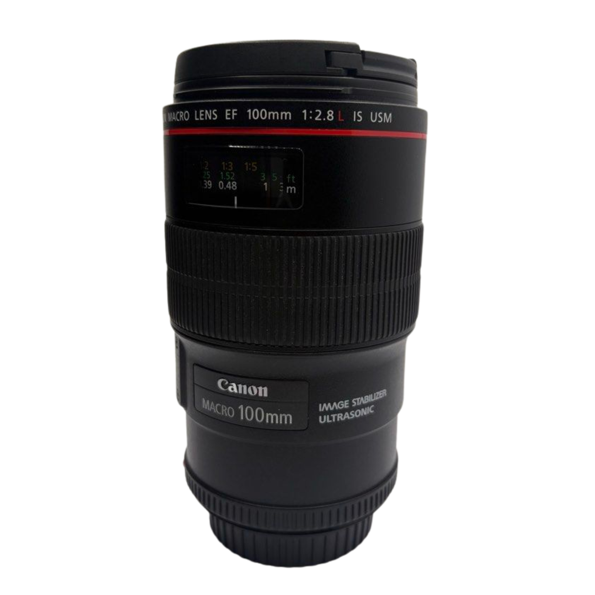 Canon EF 100 f2.8 L Macro IS USM Lens Black
