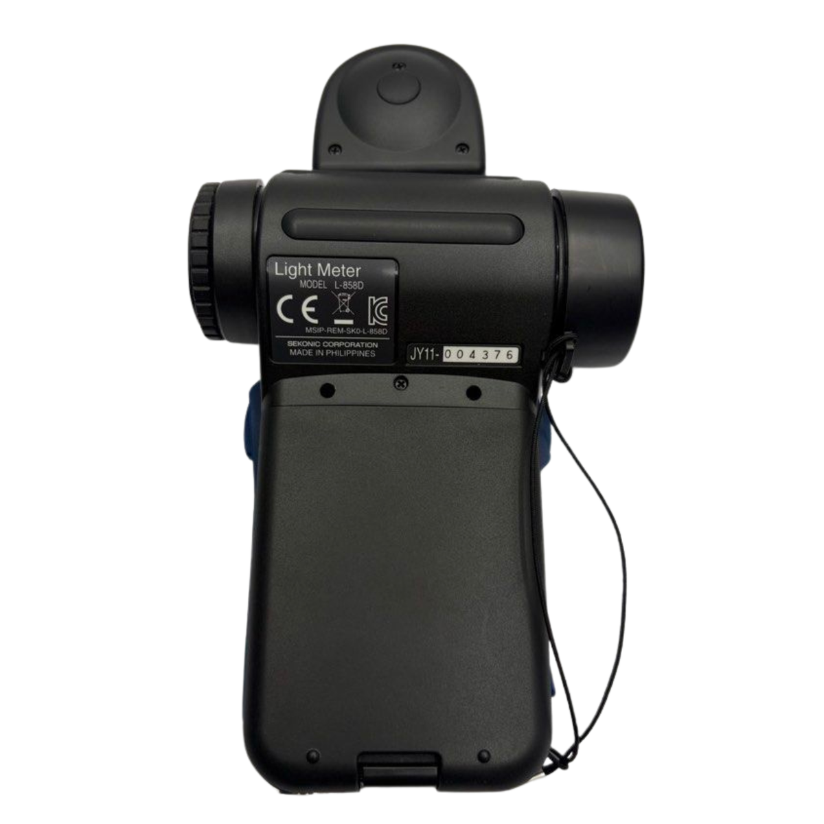 Sekonic L-858D Speedmaster Digital Light Meter - Black/Blue
