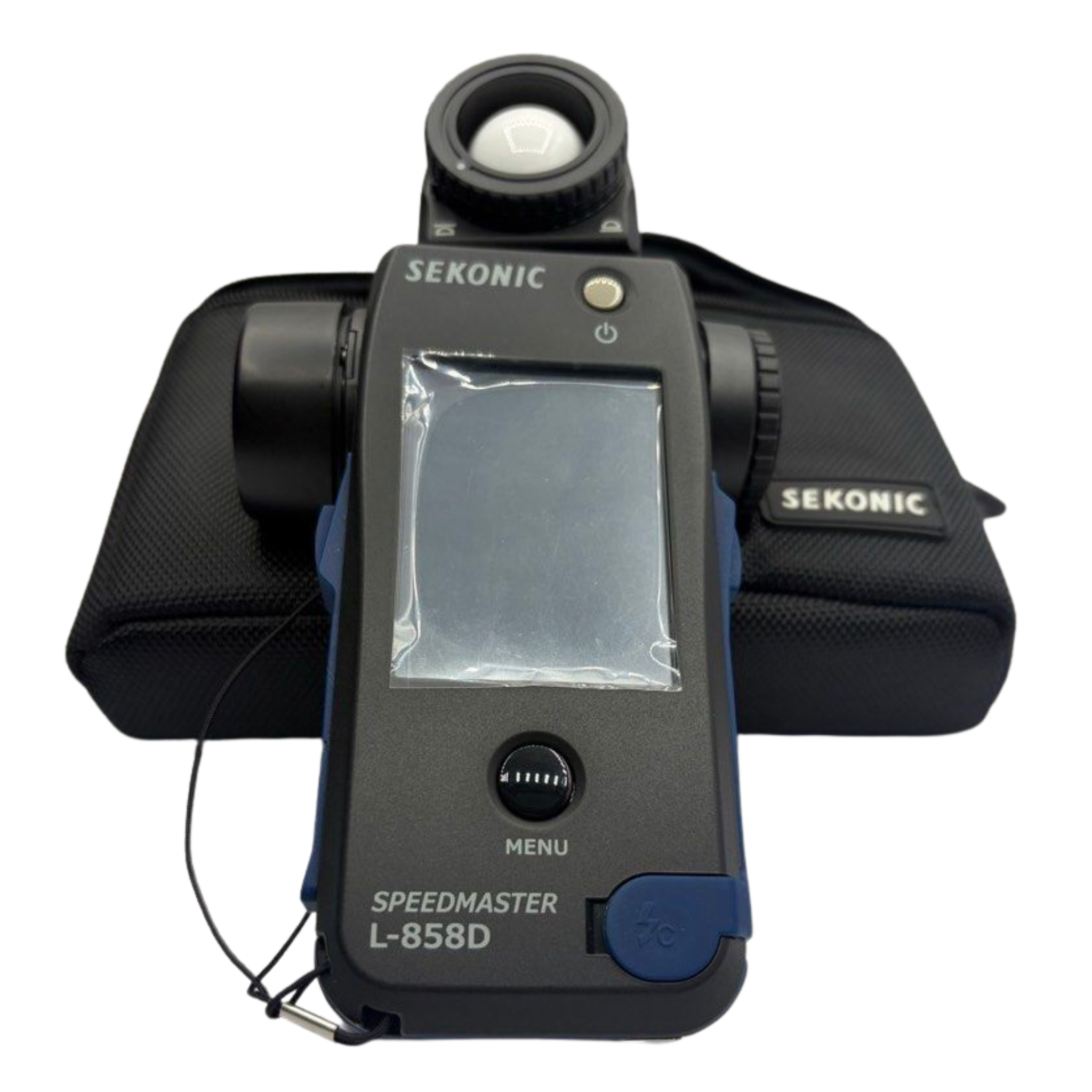 Sekonic L-858D Speedmaster Digital Light Meter - Black/Blue Secondary image