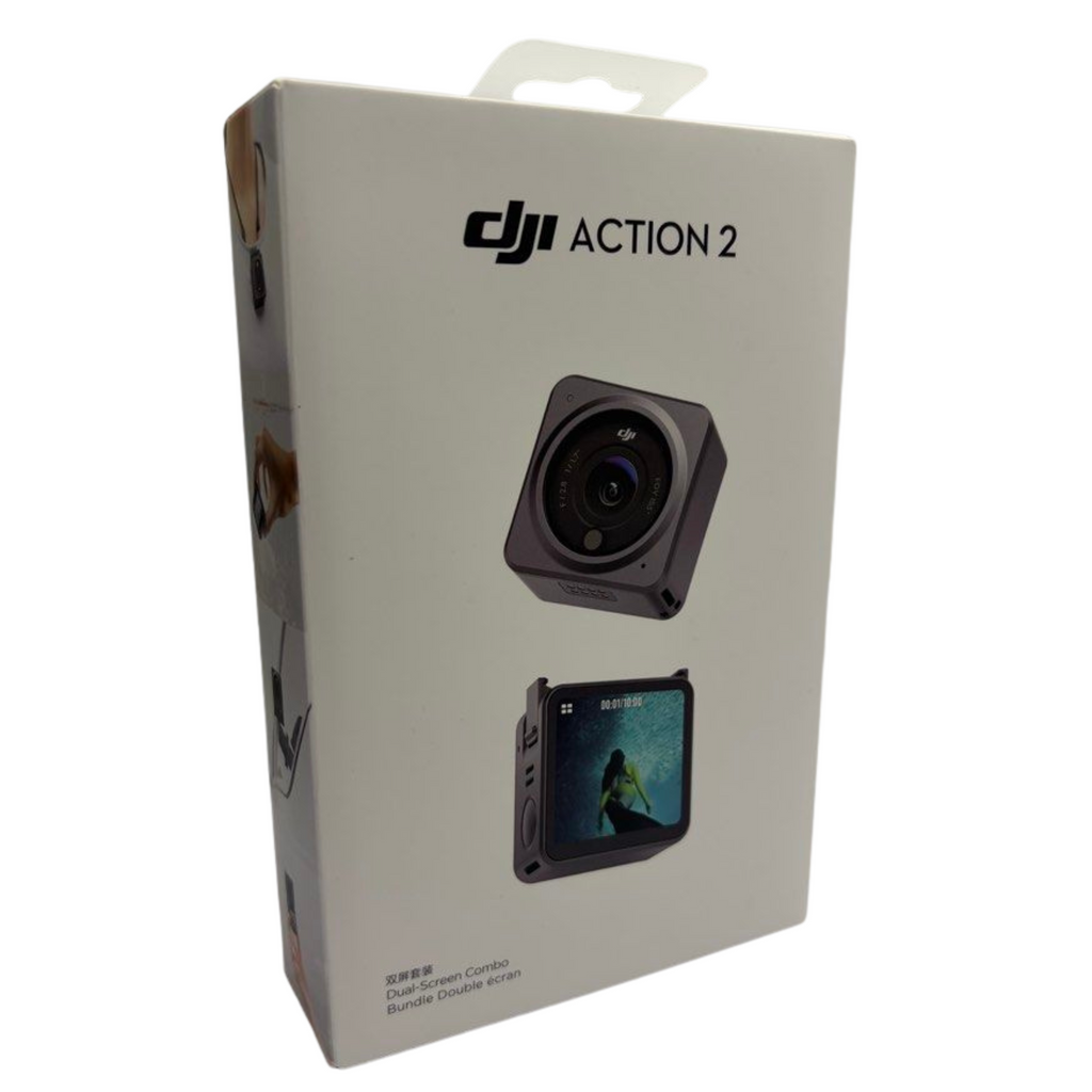 DJI Action 2 Dual-Screen Combo-4K Action Camera with Dual OLED Touchscreens
