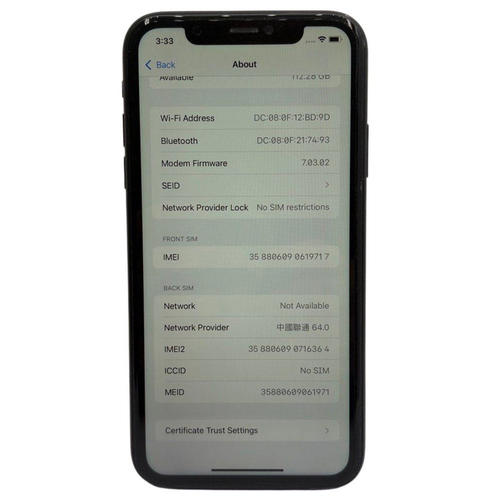 Apple iPhone XR 128GB Black