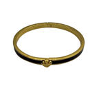 Kate Spade Women’s Steel Bangle, Gold,Black