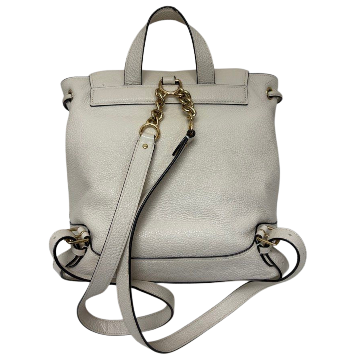 Coach Leather Elle Backpack, Cream