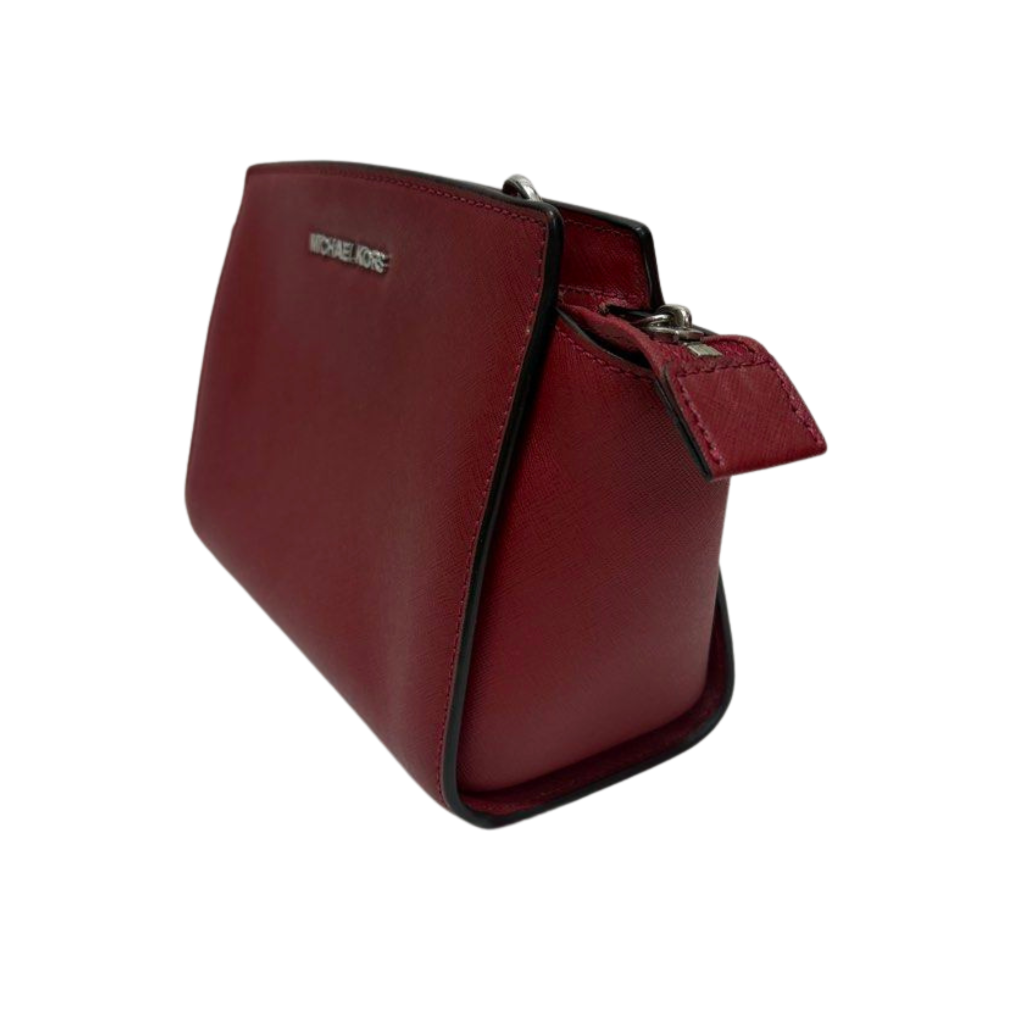 Michael Kors Selma Medium Saffiano Leather Messenger Bag Secondary image