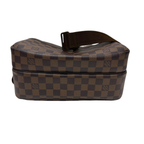 Louis Vuitton Reporter PM Shoulder Bag, Damier Ebene, N45253, Brown with Gold Hardware