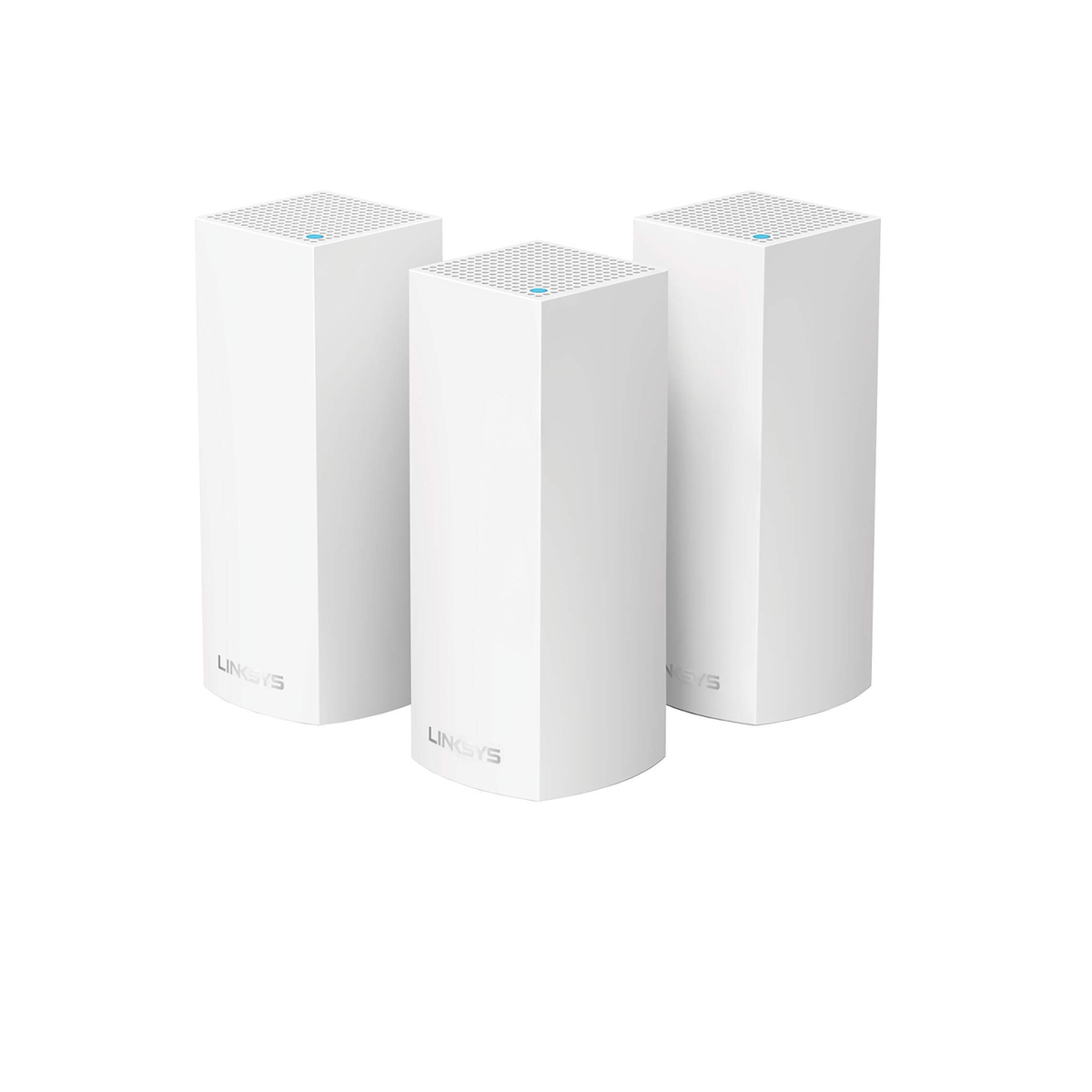 Linksys Velop Intelligent Mesh WiFi System, 3-Pack White (AC3900) WHW0103-AH Main image