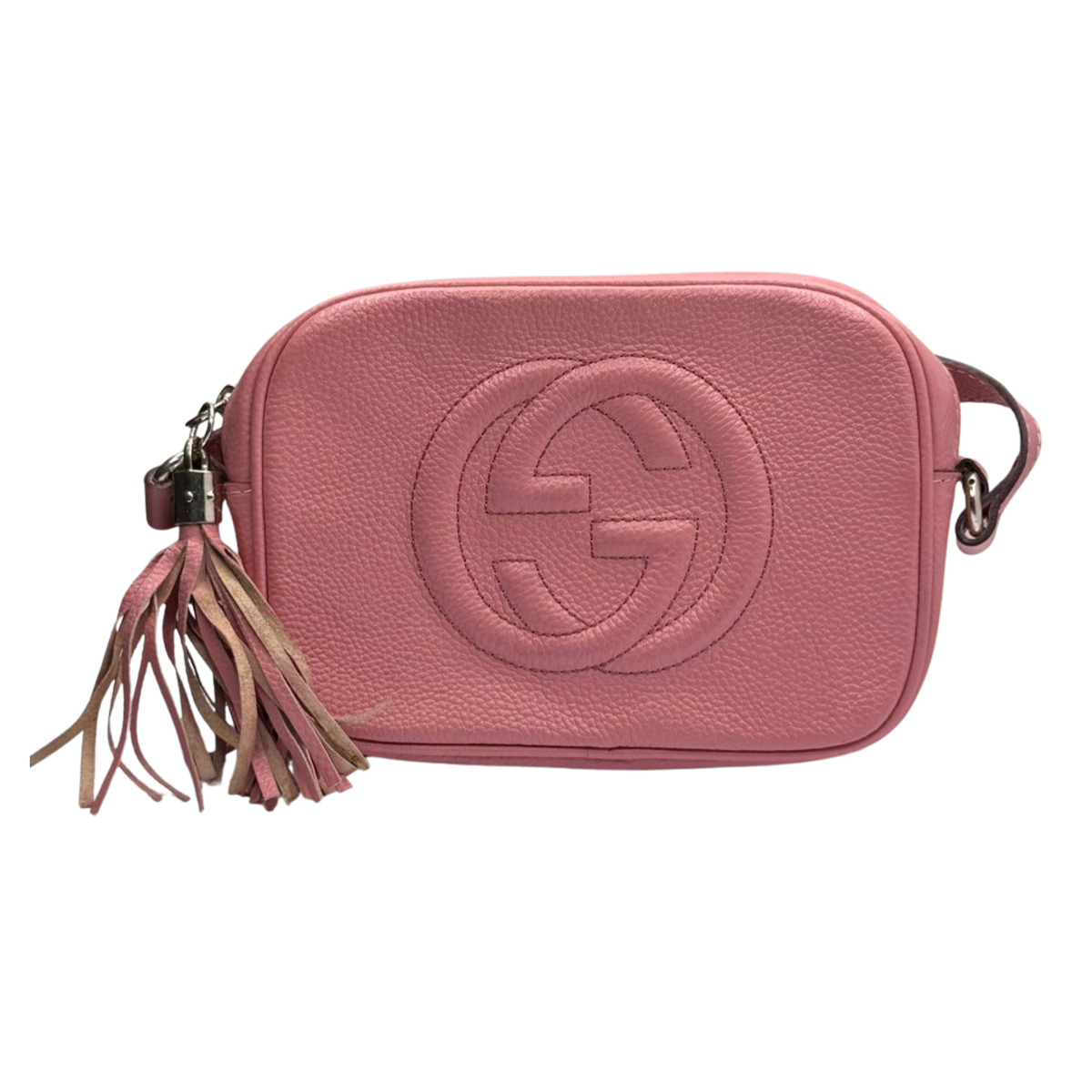 Gucci Crossbody Bag-pink (L20 x H15 x W5)