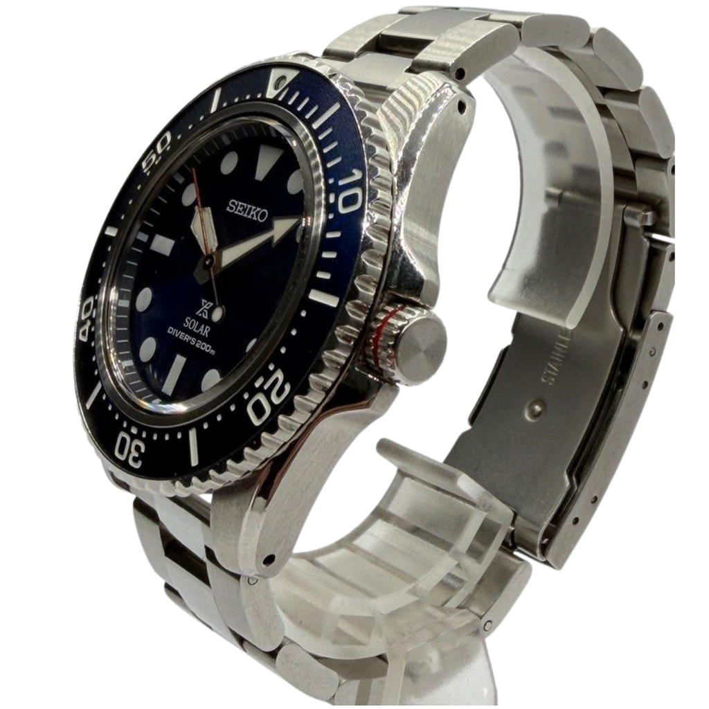 Seiko Prospex Solar 42.8mm Blue Dial Watch SNE592P1