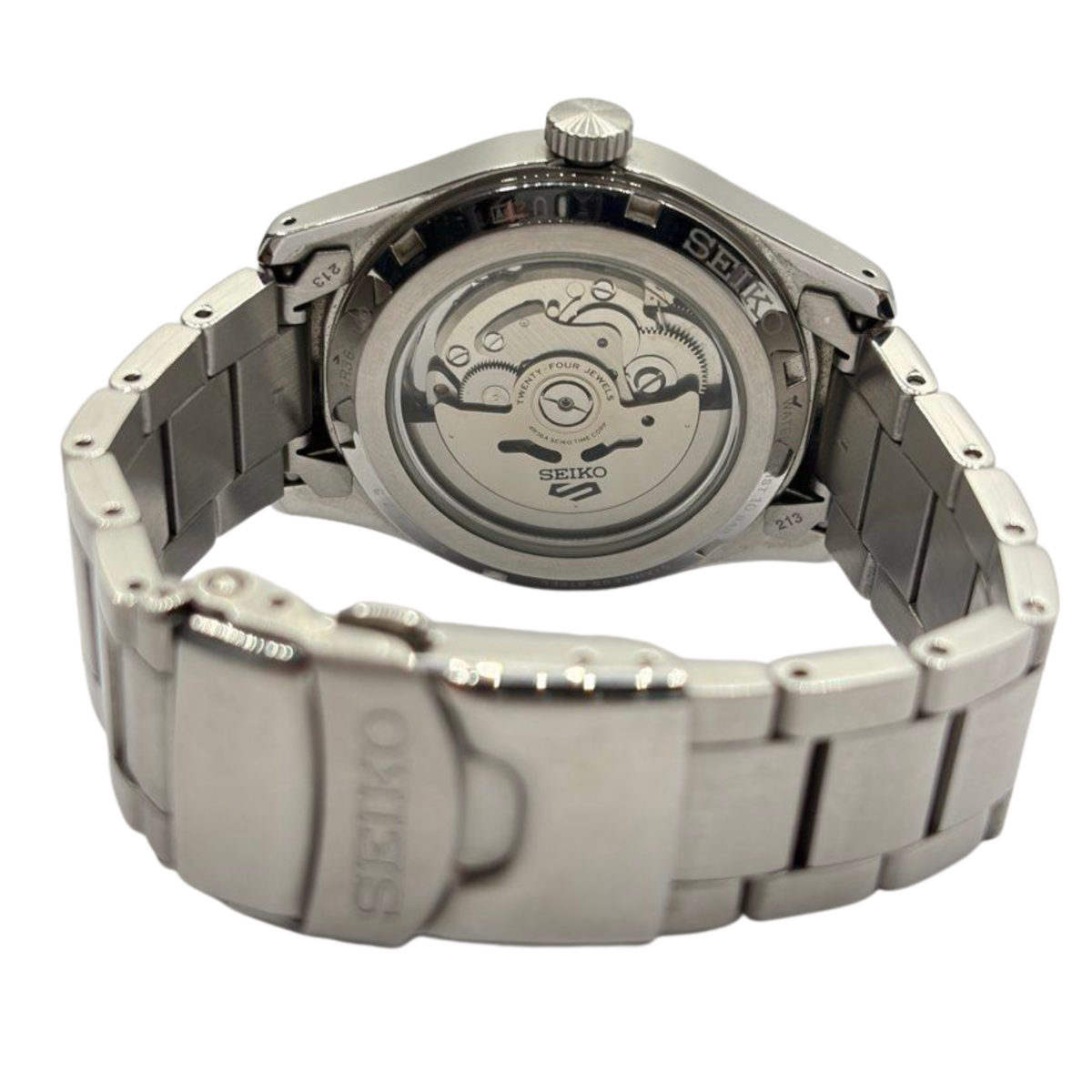 Seiko 5 Sports SRPG27K1 39.4mm Automatic Black Dial Watch