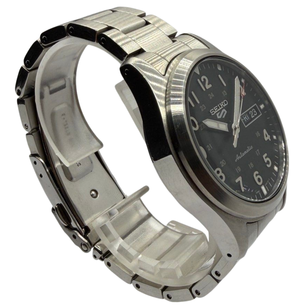 Seiko 5 Sports SRPG27K1 39.4mm Automatic Black Dial Watch