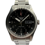 Seiko 5 Sports SRPG27K1 39.4mm Automatic Black Dial Watch