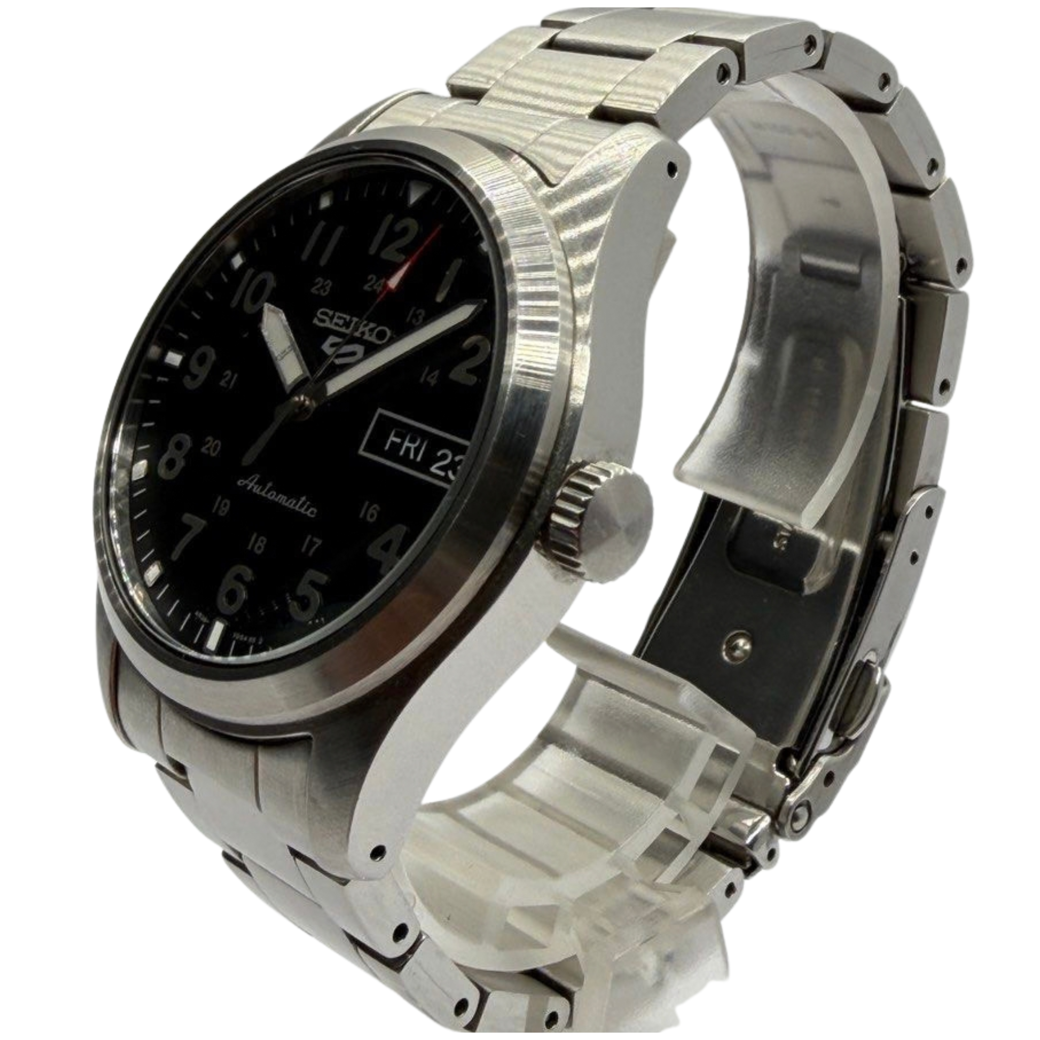 Seiko 5 Sports SRPG27K1 39.4mm Automatic Black Dial Watch Secondary image