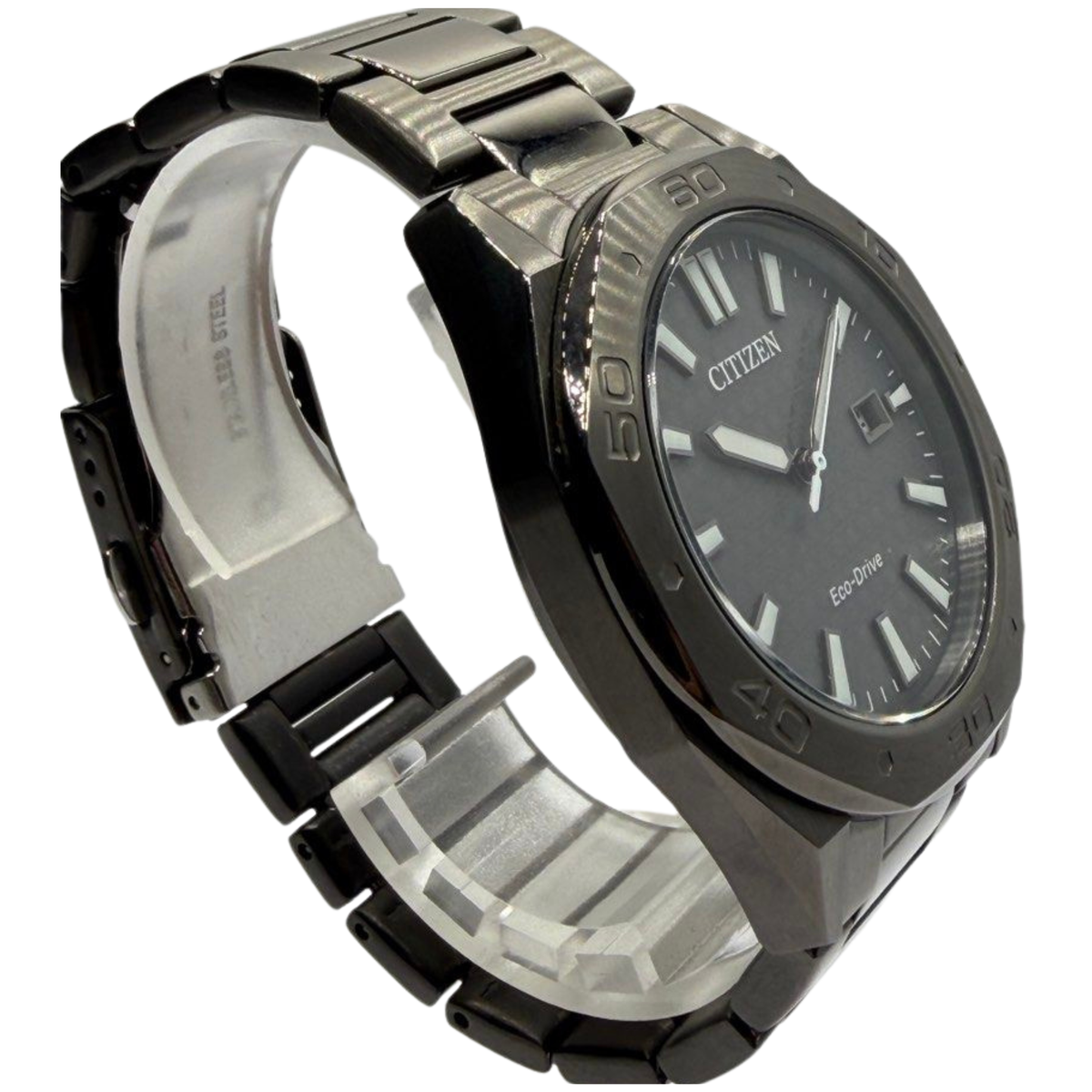 Citizen BM7637-81H Eco-Drive 41mm Black Dial Steel Watch