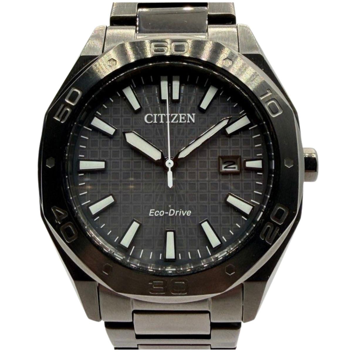 Citizen BM7637-81H Eco-Drive 41mm Black Dial Steel Watch