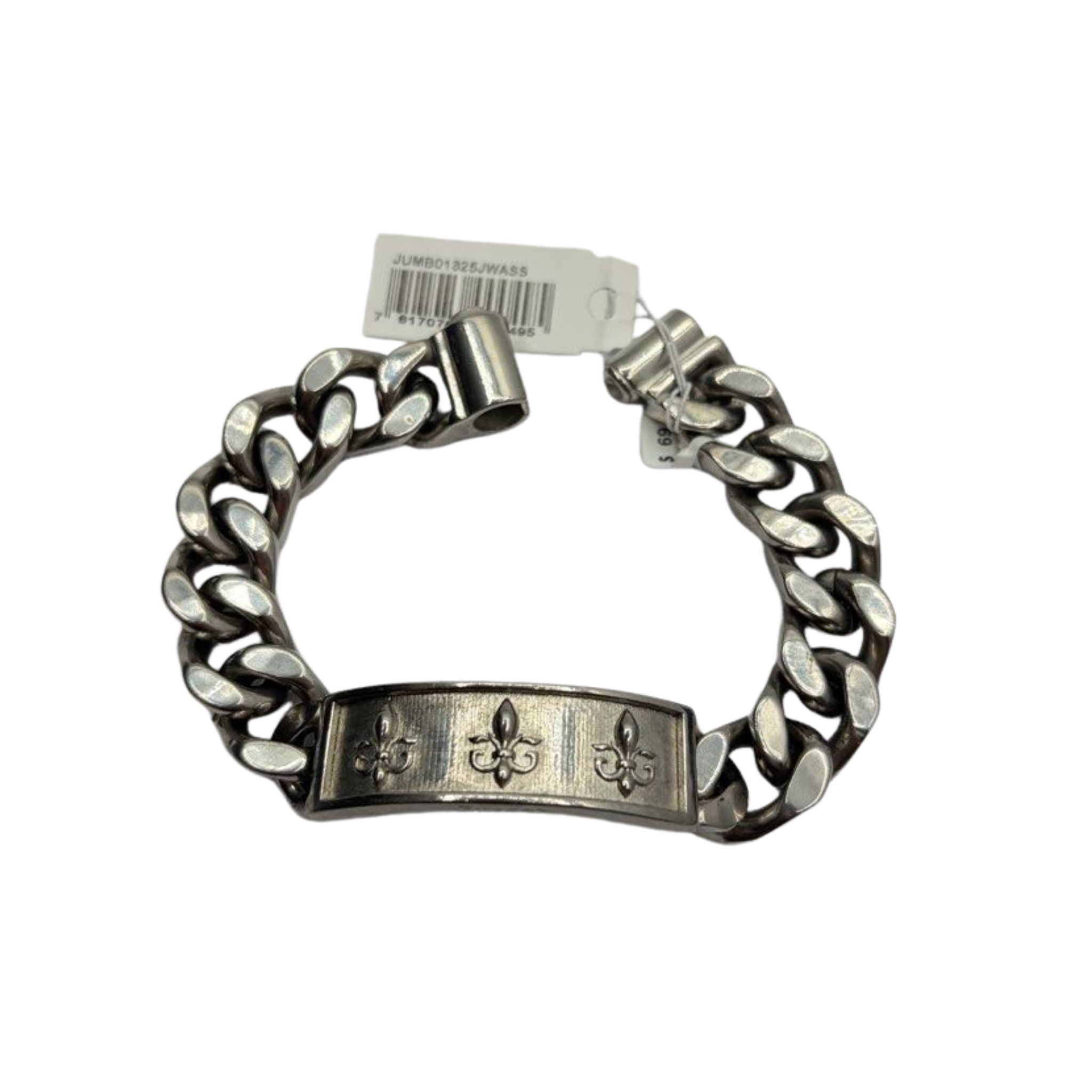 GUESS Knight Flower Men's Stainless Steel Bracelet Secondary image