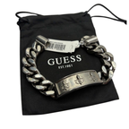 GUESS Knight Flower Men's Stainless Steel Bracelet