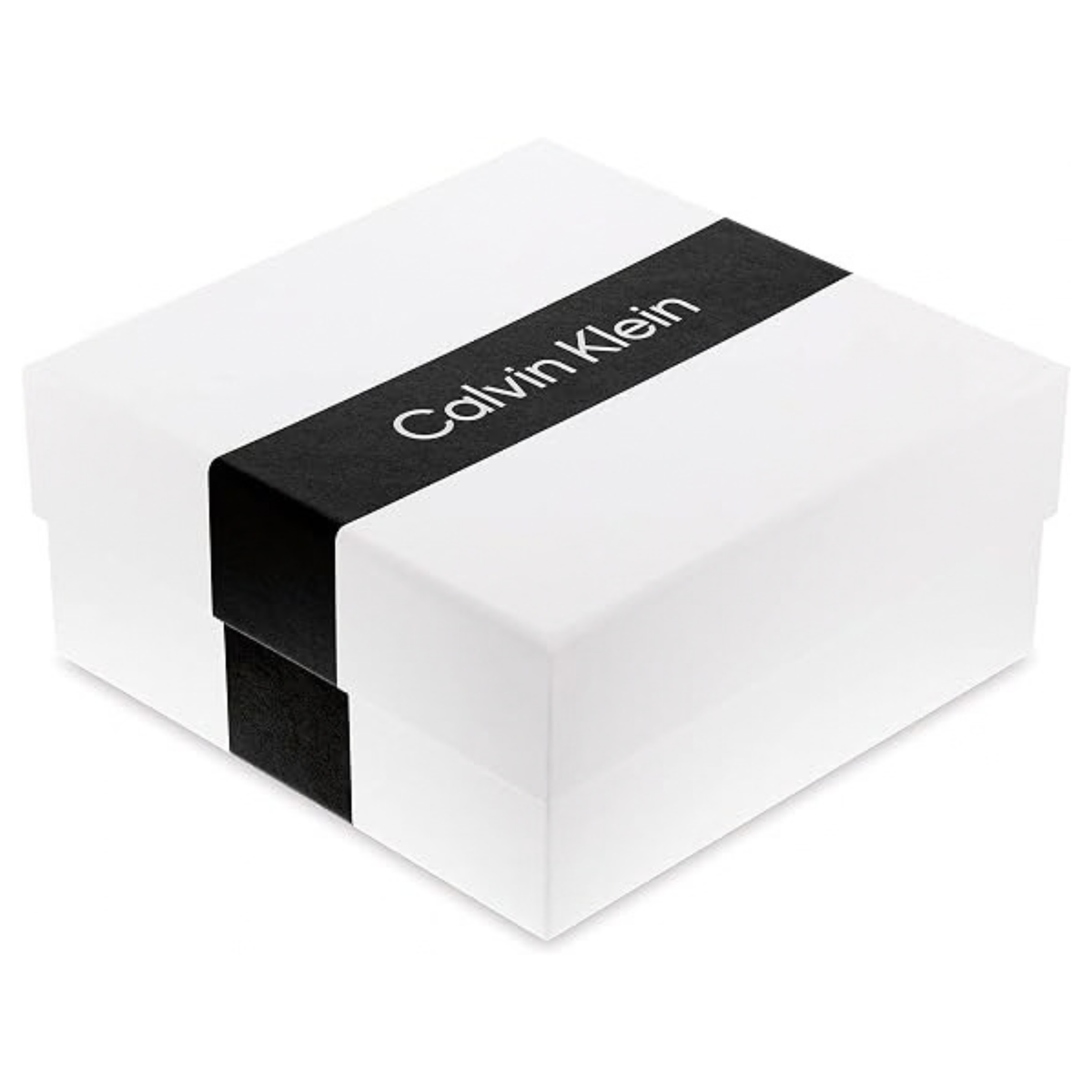 Calvin Klein Minimal Circular Collection Women's Stud Earrings with Crystals Main image