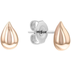 Calvin Klein Women's Sculptured Drops Collection Stud Earrings