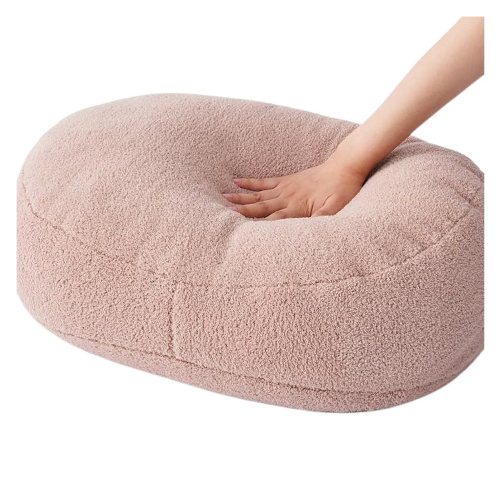 Muji Warm Soft Cushion, Smokey Pink