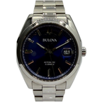 Bulova Surveyor 39mm Automatic Blue Dial Watch