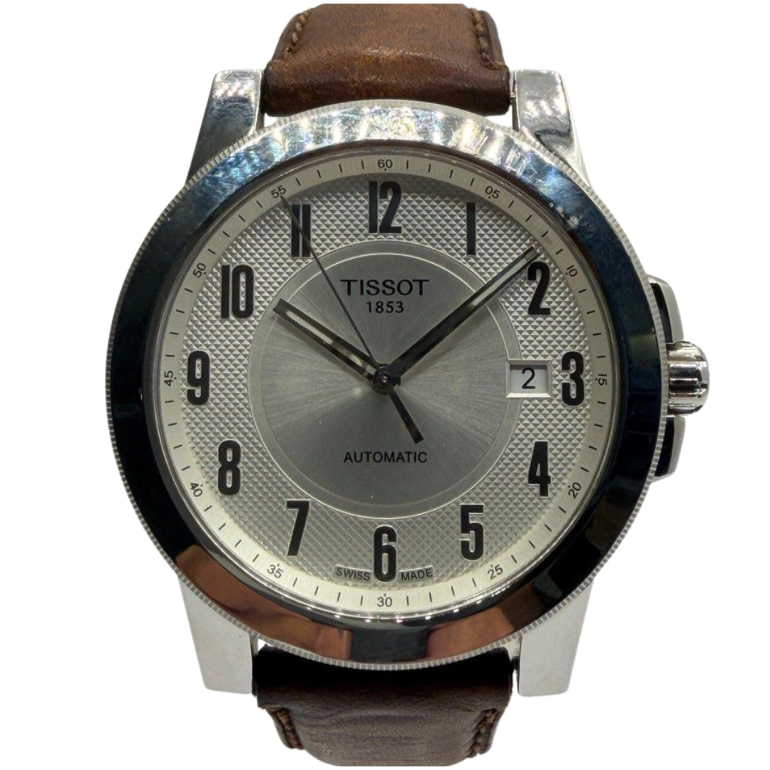 Tissot Gentleman 44mm Automatic Silver Dial Watch