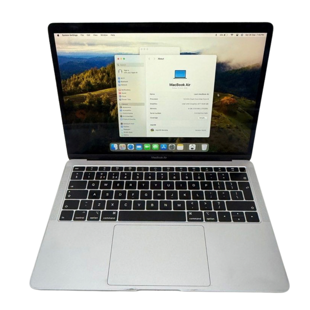 MacBook Air 2019 13-Inch 8GB Ram 256GB SSD (No Charger) Main image